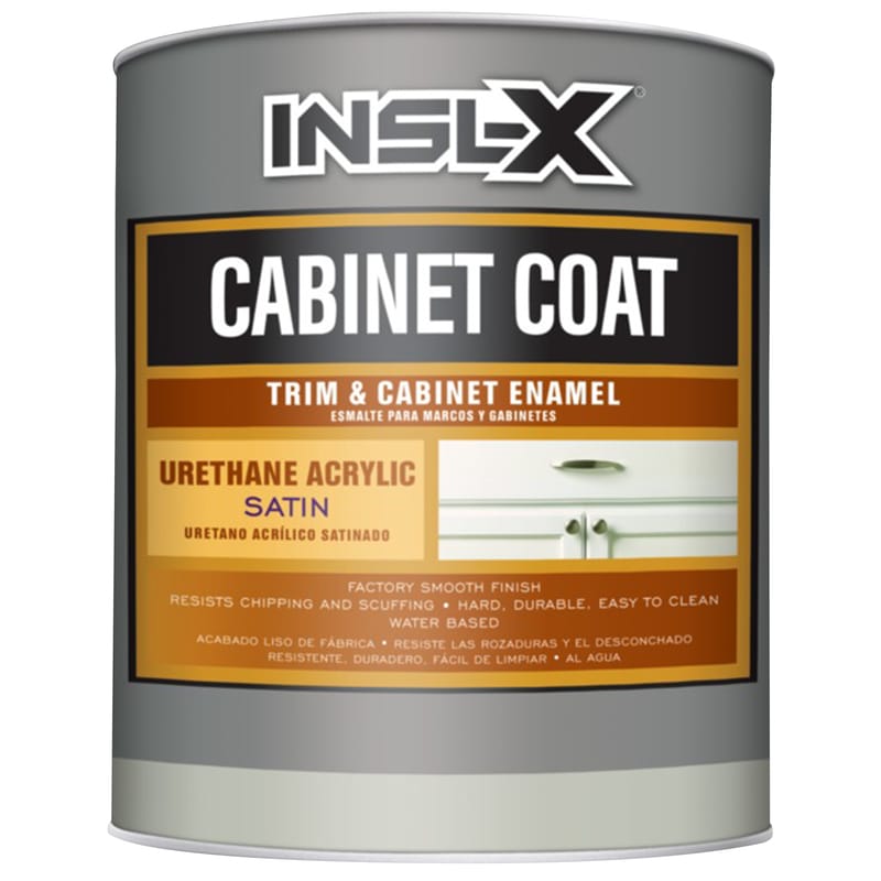 Insl-X CC6501099-04 Satin White Trim & Cabinet Enamel Interior 1 qt