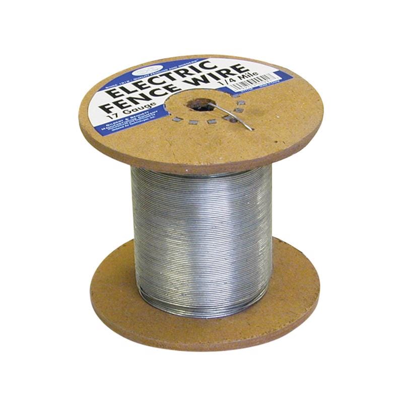 Farmgard 317774A 0.06 in. H X 1320 ft. L Galvanized Steel Electric Fence Wire Silver