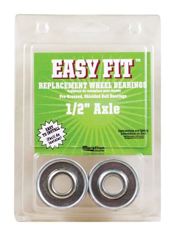 Marathon 60020 Easy Fit 500 lb. cap. Wheel Bearings Steel 2 pk