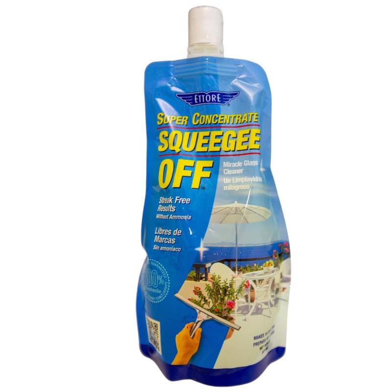 Ettore 30116 Squeege Off No Scent Glass Cleaner 16 oz Liquid