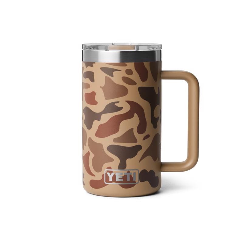 Yeti 21071508997 Rambler 24 oz Wetlands Camo BPA Free Ceramic Lined Mug with MagSlider Lid