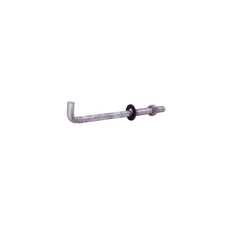 Grip-Rite 126GAB50 1/2 in. D X 6 in. L Steel Hook Head Anchor Bolts 50 pk