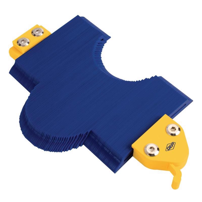 Qep 10038 6 in. H X 4 in. W X 1/4 in. L Plastic Contour Gauge 1 pk