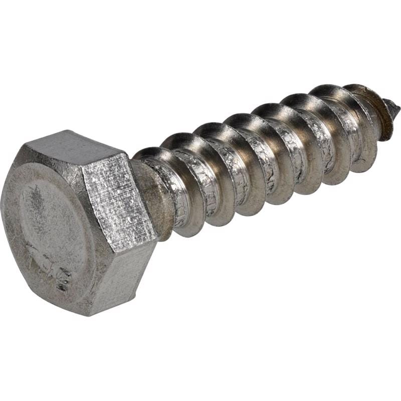 Hillman 0832062 3/8 in. X 1-1/2 in. L Hex Stainless Steel Lag Screw 25 pk