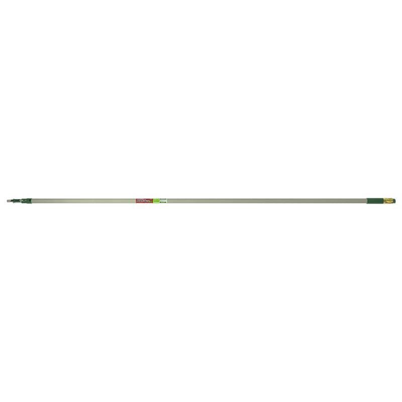 Wooster R096 Sherlock GT Telescoping 16 ft. L X 1-7/8 in. D Aluminum/Fiberglass Extension Pole Green/Gray