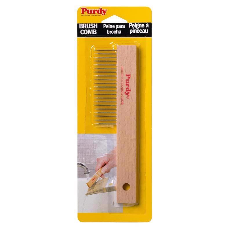 Purdy 144068010 Brush Comb 7 in. L Wood Brush and Roller Cleaning Tool