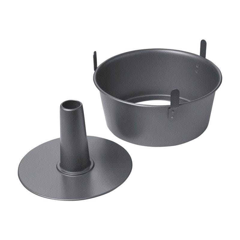 Chicago Metallic 16184 9-1/2 in. W X 9.5 in. L Angel Food Cake Pan Gray