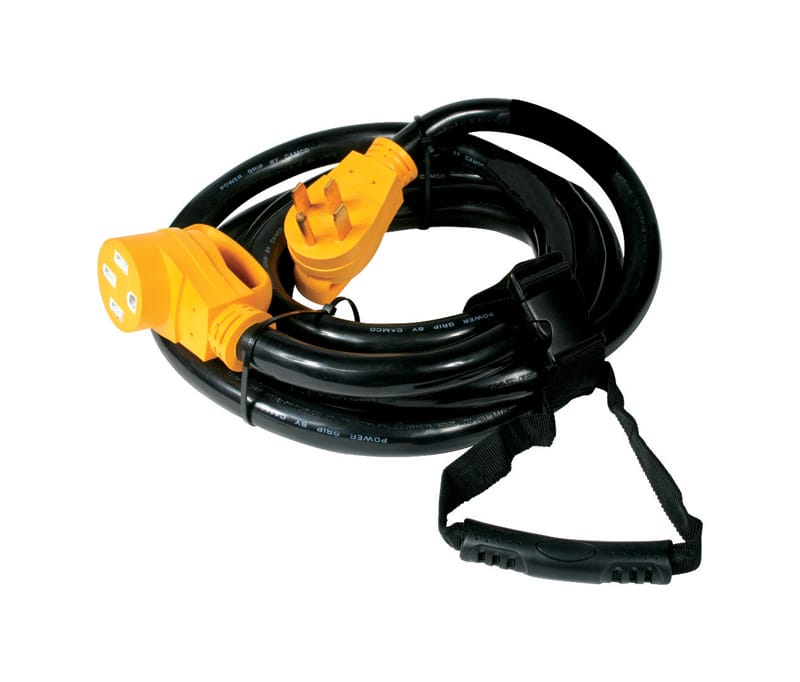 Camco 55194 Power Grip 15 ft. 50 amps RV Extension Cord 1 pk