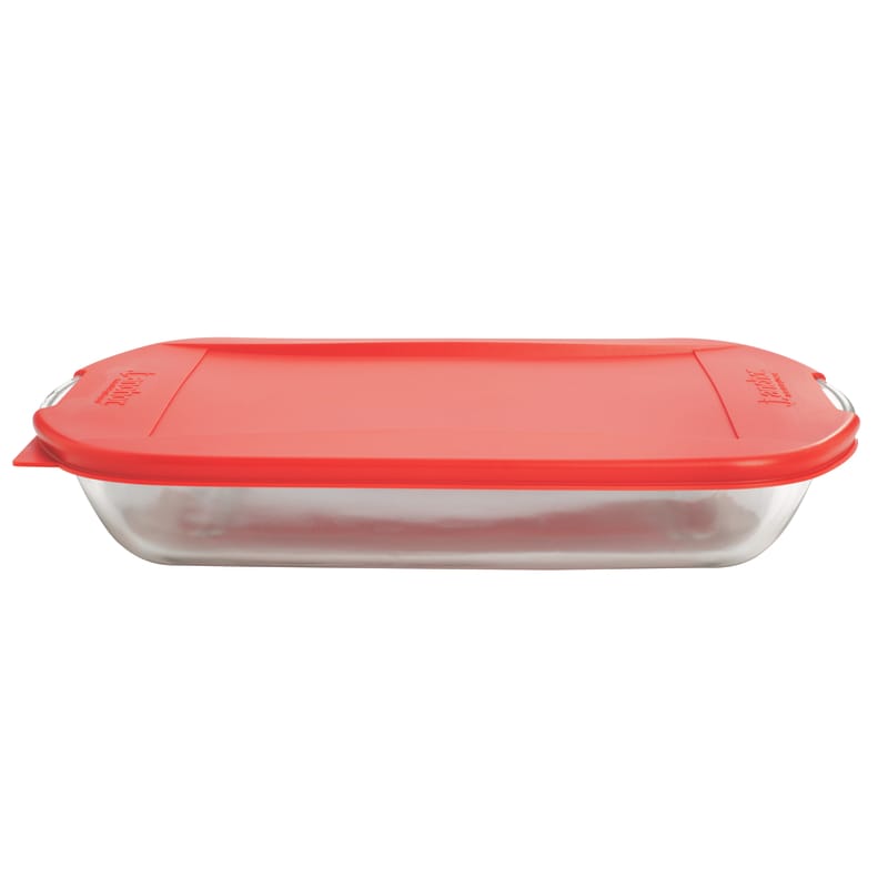 Anchor Hocking 91819L24 Essentials Cake Pan Cherry Red