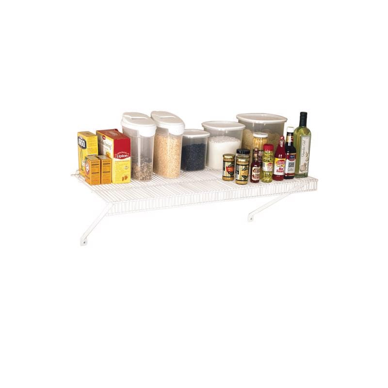 Rubbermaid 41642 36 in. H X 16 in. W X 36 in. L Steel Mesh Shelf