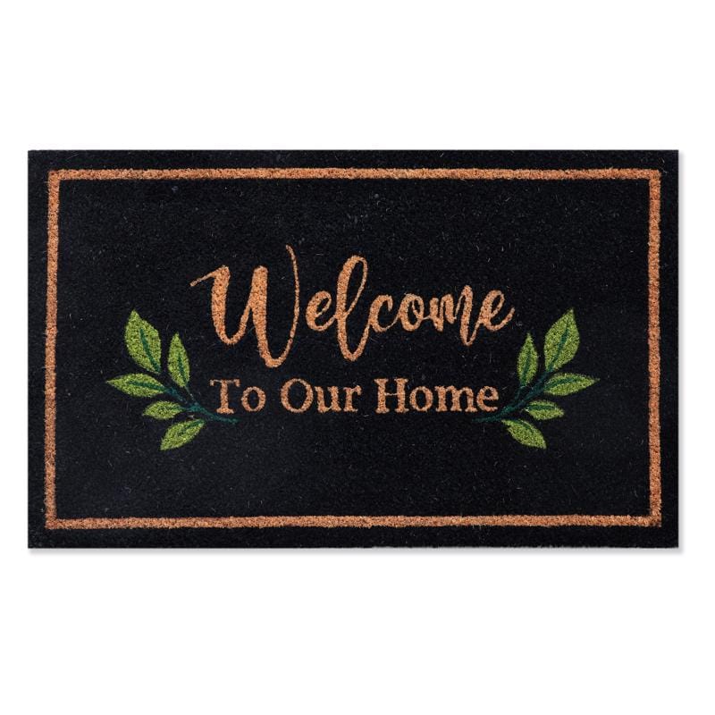 First Concept FC-72323 Home 18 in. W X 30 in. L Multi-Color Coir Door Mat