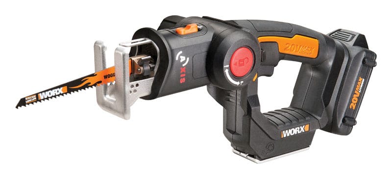 Worx WX550L 20V Power Share Axis Cordless Brushless Reciprocating/Jig Saw Kit (Battery & Charger)