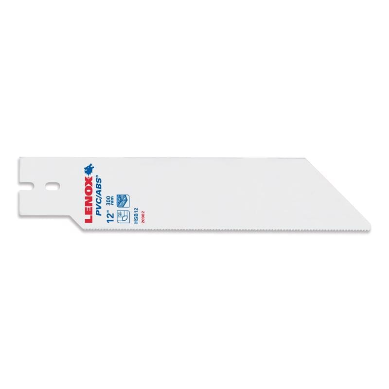 Lenox 20982HSB12 12 in. PVC/ABS Replacement Blade 10 TPI 1 pk