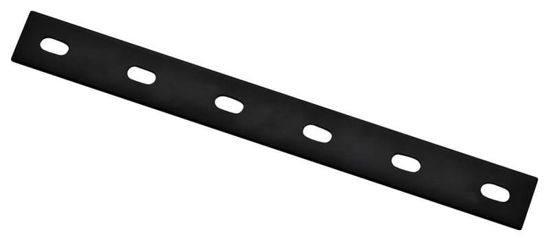 National Hardware N351-457 14 in. H X 1/8 in. W X 1.5 in. L Black Carbon Steel Mending Plate