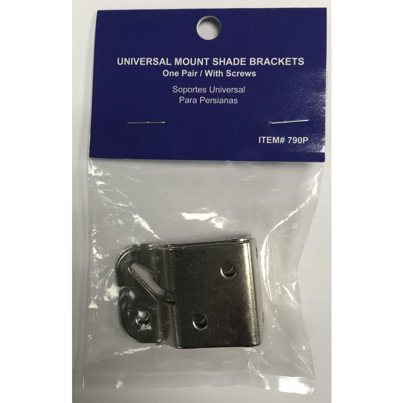 Friedland 790P Silver Universal Mount Roller Shade Bracket