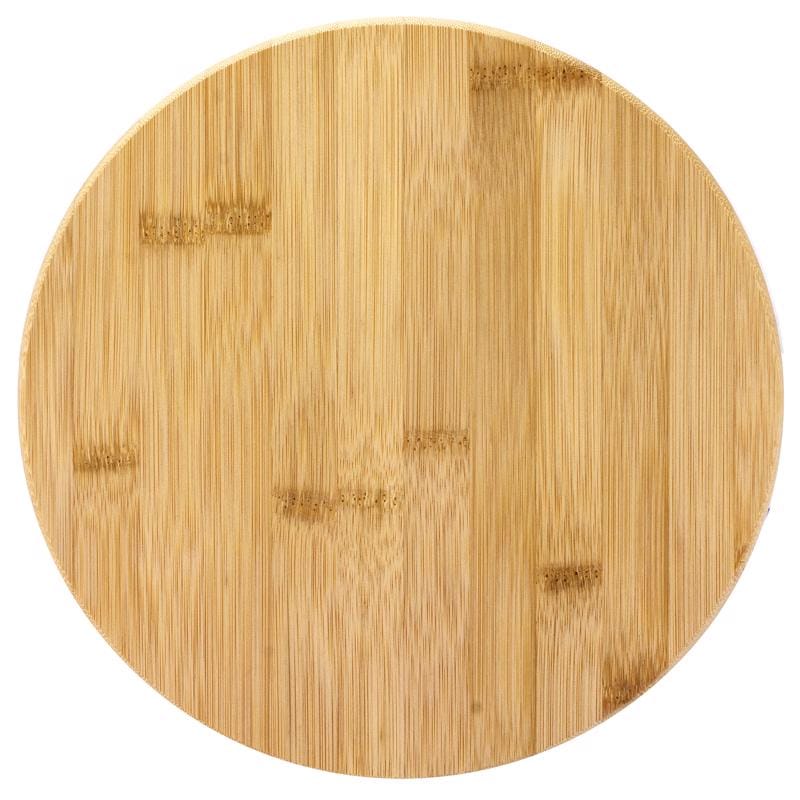 Totally Bamboo 20-7513 TB Home Brown 1 in. H X 10 in. D Bamboo Lazy Susan