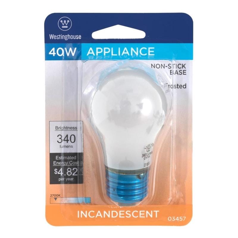 Westinghouse 0345748 40 W A15 A-Line Incandescent Bulb E26 (Medium) White 1 pk