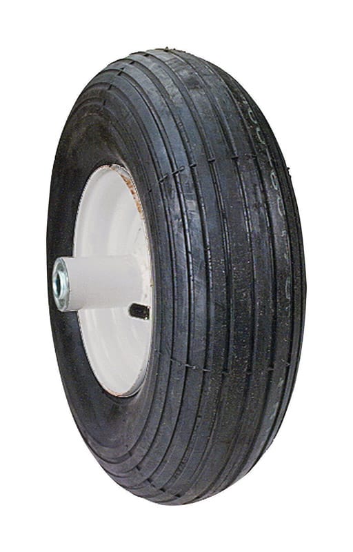 Maxpower 335255 6 in. D Centered Wheelbarrow Wheel Rubber 1 pk
