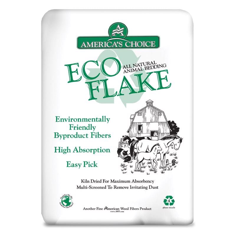 America'S Choice 67P2ECOAC Eco Flake 5.5 cu ft Wood Animal Bedding