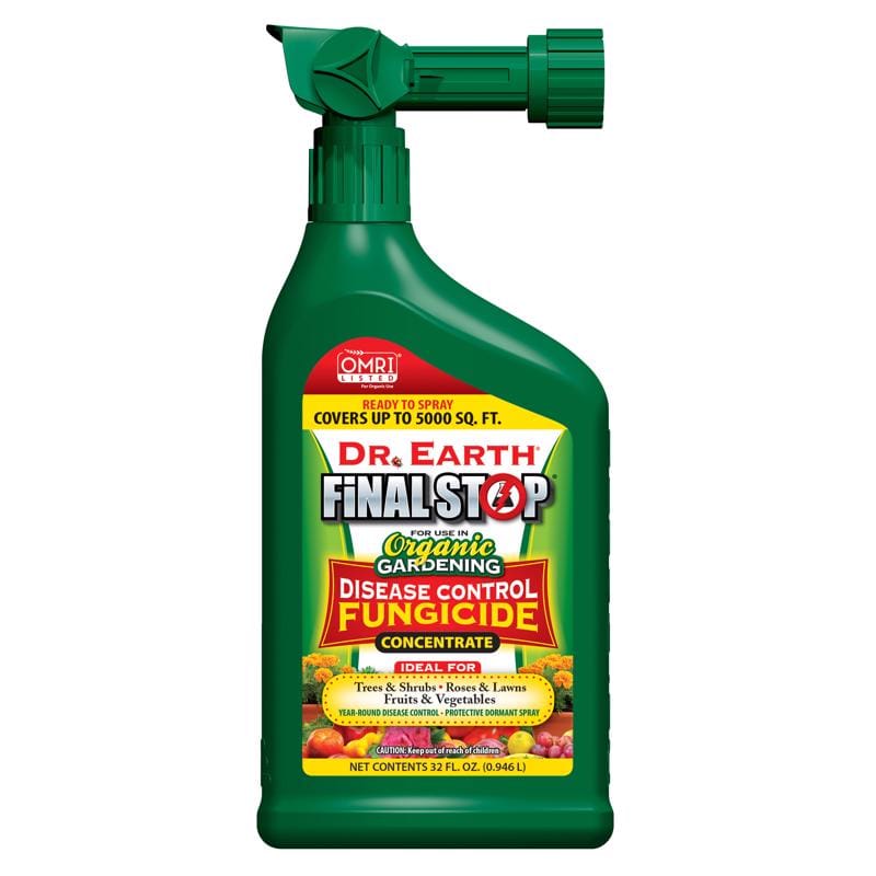 DR. Earth 7004 Final Stop Organic Concentrated Liquid Disease and Fungicide Control 32 oz
