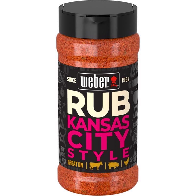 Weber 1112215 Kansas City Style BBQ Rub 14.5 oz