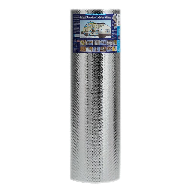 Reflectix BP48050 48 in. W X 50 ft. L X 0.3125 in. R-3.7 to R-21 Reflective Radiant Barrier Insulation Roll