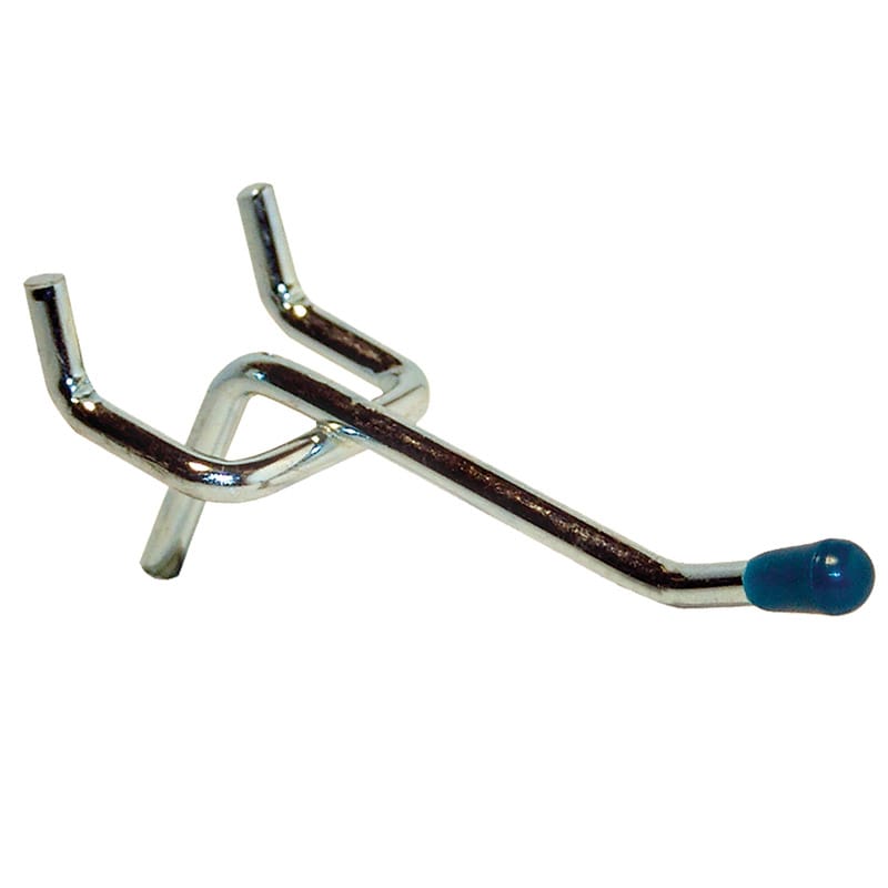 Crawford 18320 Zinc Plated Silver Steel 2 in. Peg Hooks 4 pk