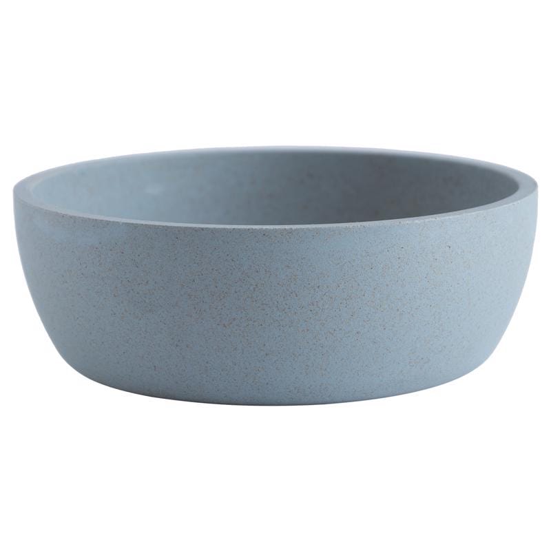 Loopy Products P-NA-S-002 Blue Molded Bamboo 2.25 cups Pet Bowl For All Pets