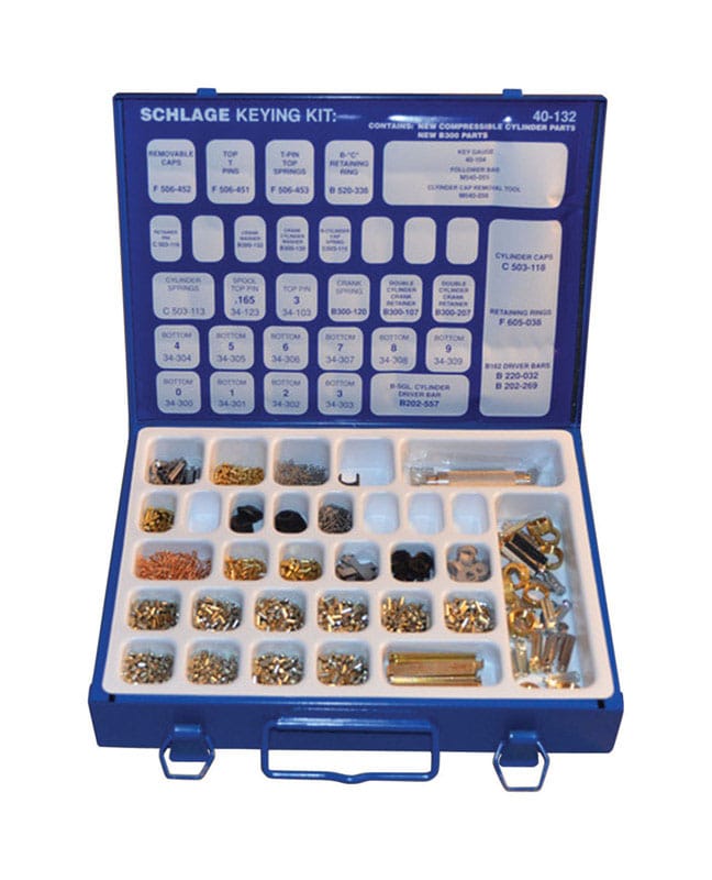 Schlage 40-132 Metal Re-Keying Kit 1 each