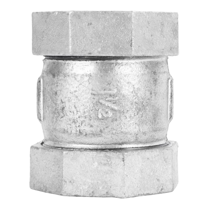 STZ Industries 311CCL-112 1-1/2 in. Compression X 1-1/2 in. D Compression Galvanized Malleable Iron 3 in. L Cou