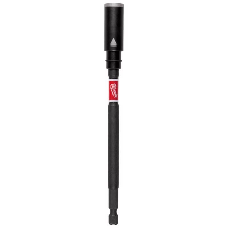 Milwaukee 48-32-7904 Shockwave 6 in. L Magnetic Bit & Screw Holder S2 Tool Steel 1 pk