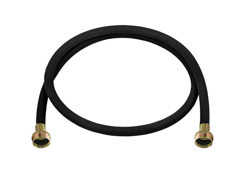 Ultra Dynamic Products WA6107006 3/8 in. W X 3/8 in. D X 6 ft. L Rubber Washing Machine Hose