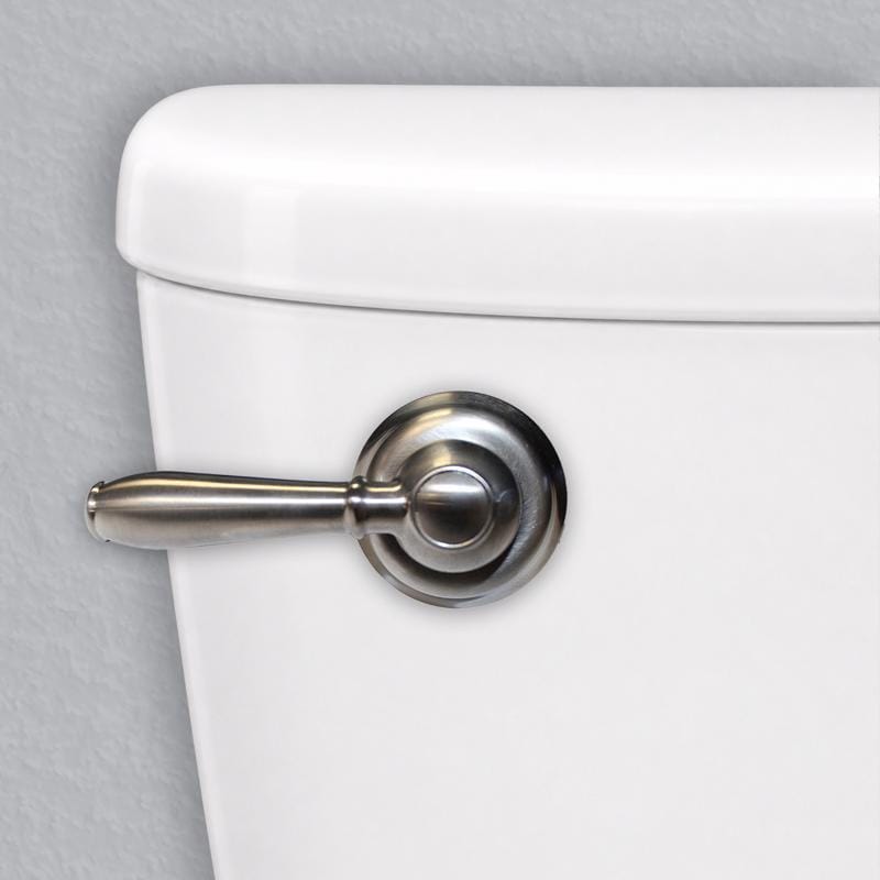 Korky 6071BP StrongARM Faucet Style, Brushed Nickel Flush Handle