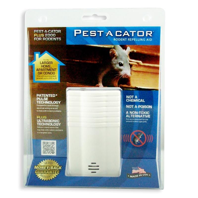Pest-A-Cator 12100 Plus 2000 Plug-In Electronic Pest Repeller For Rodents 1 pk