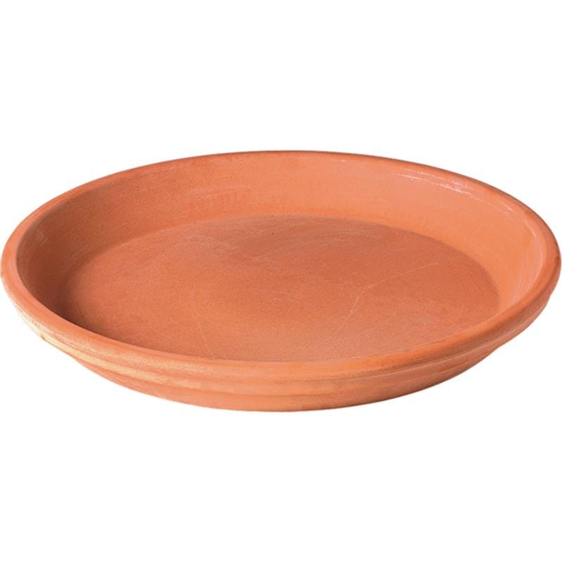 Deroma 8717WPZ 0.99 in. H X 6.7 in. D Clay Sottovaso Plant Saucer Terra Cotta