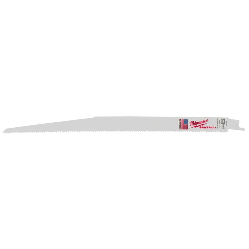 Milwaukee 48-00-5094 Sawzall Blade 8/12T 12" MM Thin Kerf 5 Pack