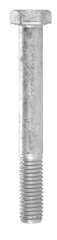 Hillman 811623 1/2 in. D X 4 in. L Hot Dipped Galvanized Steel Hex Bolt 25 pk