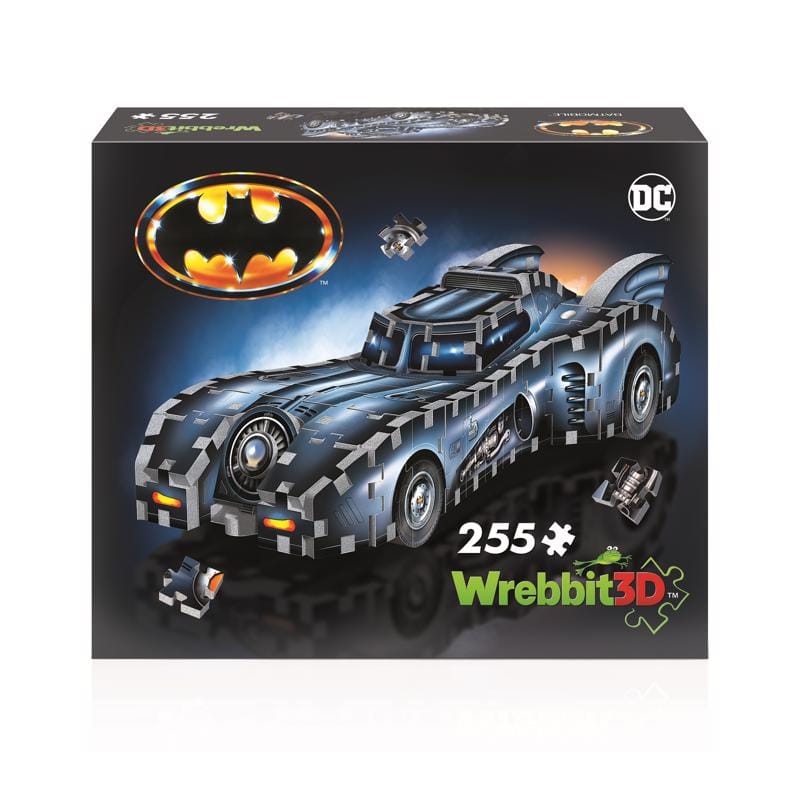 WREBBIT3D W3D-0515 Batmobile 3D Jigsaw Puzzle Blue 255 pc