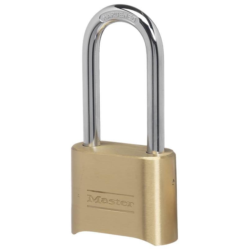 Master Lock 175DLH 4-1/8 in. H X 2 in. W Steel Resettable Combination Combination Padlock