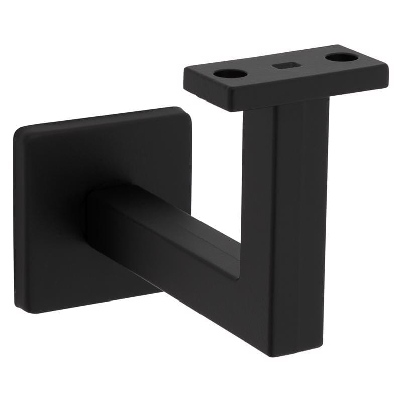 National Hardware N830-524 Reed Black Steel Handrail Bracket 3-5/16 in. L 150 lb