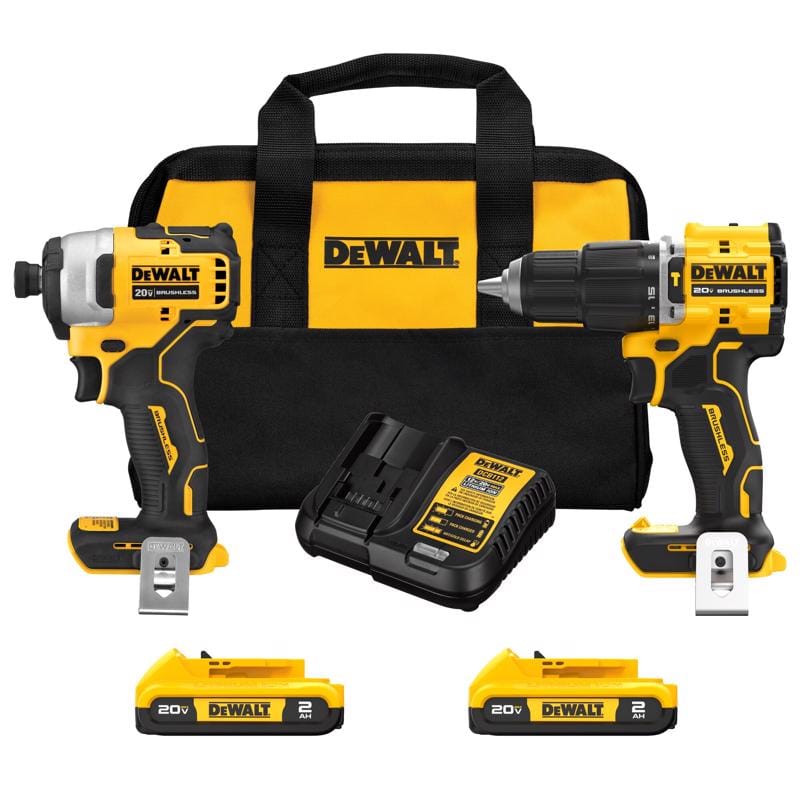 Dewalt DCK226D2 20V MAX ATOMIC Cordless Brushless 2 Tool Combo Kit