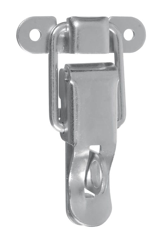 National Hardware N208-579 Zinc-Plated Steel Lockable Drawer Catch 1.65 inch in. 2.59 in. 2 pk