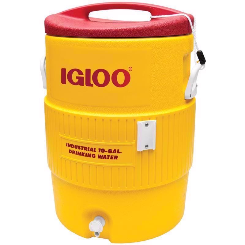 Igloo 4101 Industrial Red/Yellow 10 gal Water Cooler