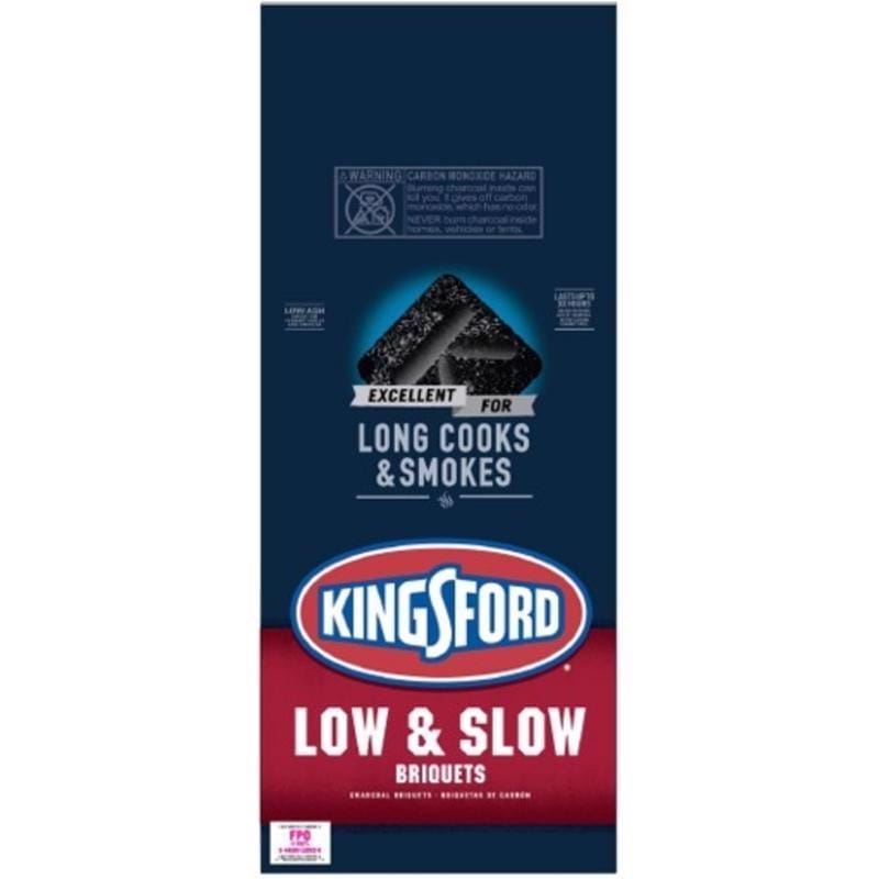 Kingsford 10044600605842 Low & Slow All Natural Original Charcoal Briquettes 12 lb