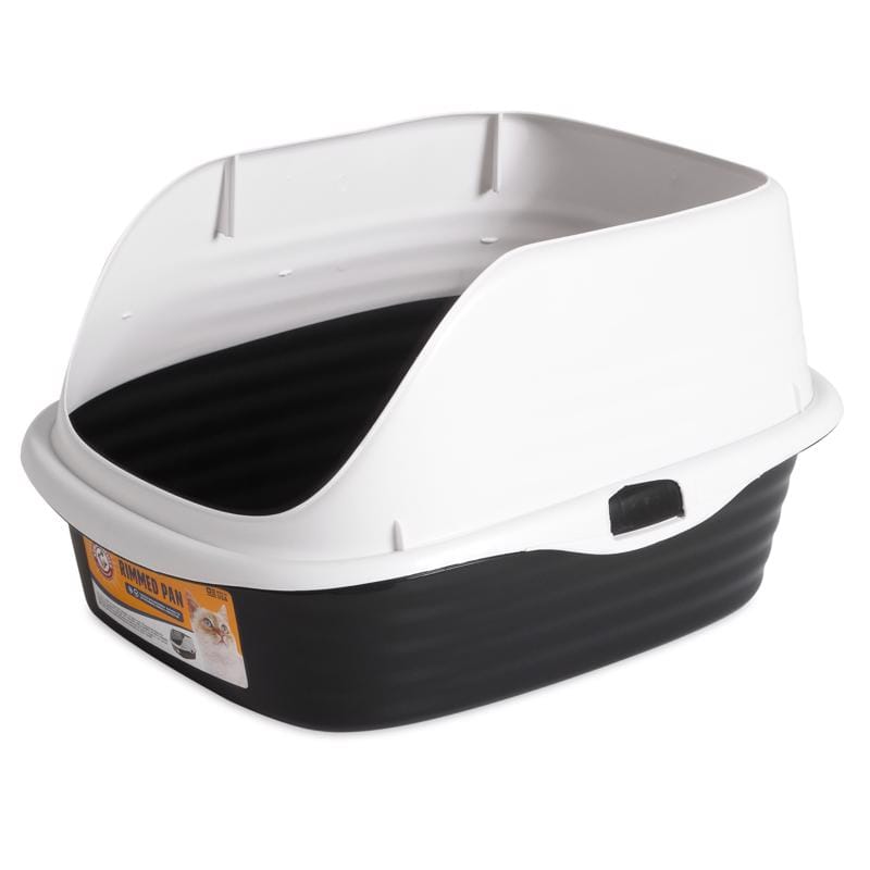 Arm & Hammer 22195 Plastic Multicolored Rimmed Litter Pan 1 pk