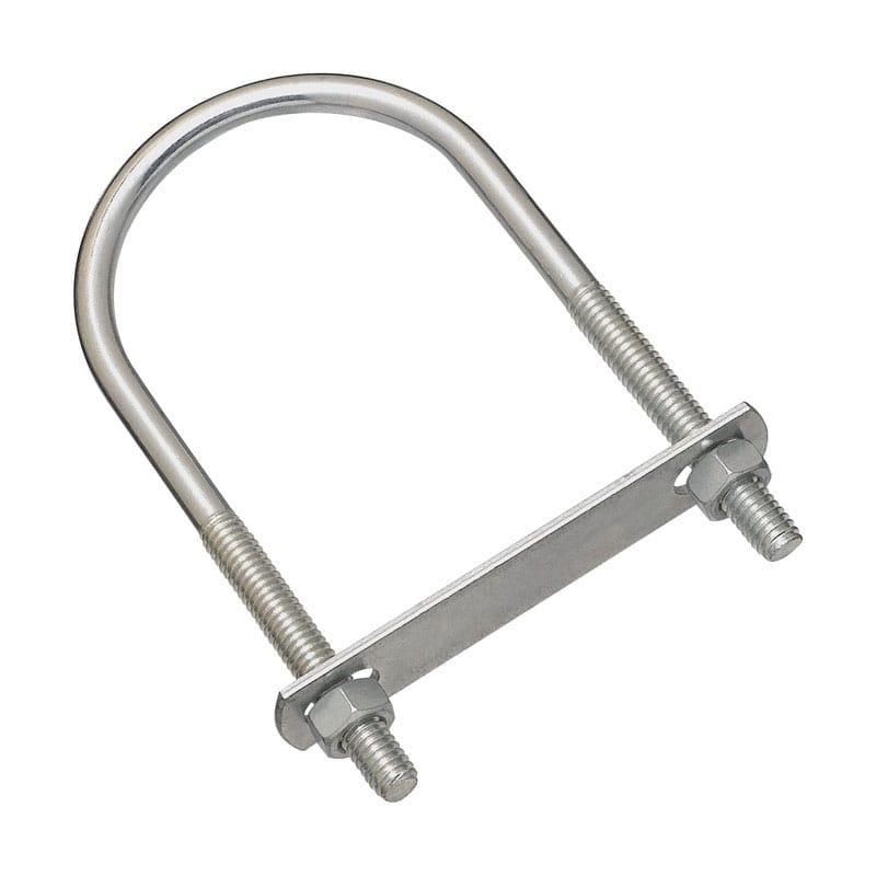 National Hardware N222-562 5/16 in. X 2-1/2 in. W X 5 in. L Coarse Zinc-Plated Steel U-Bolt