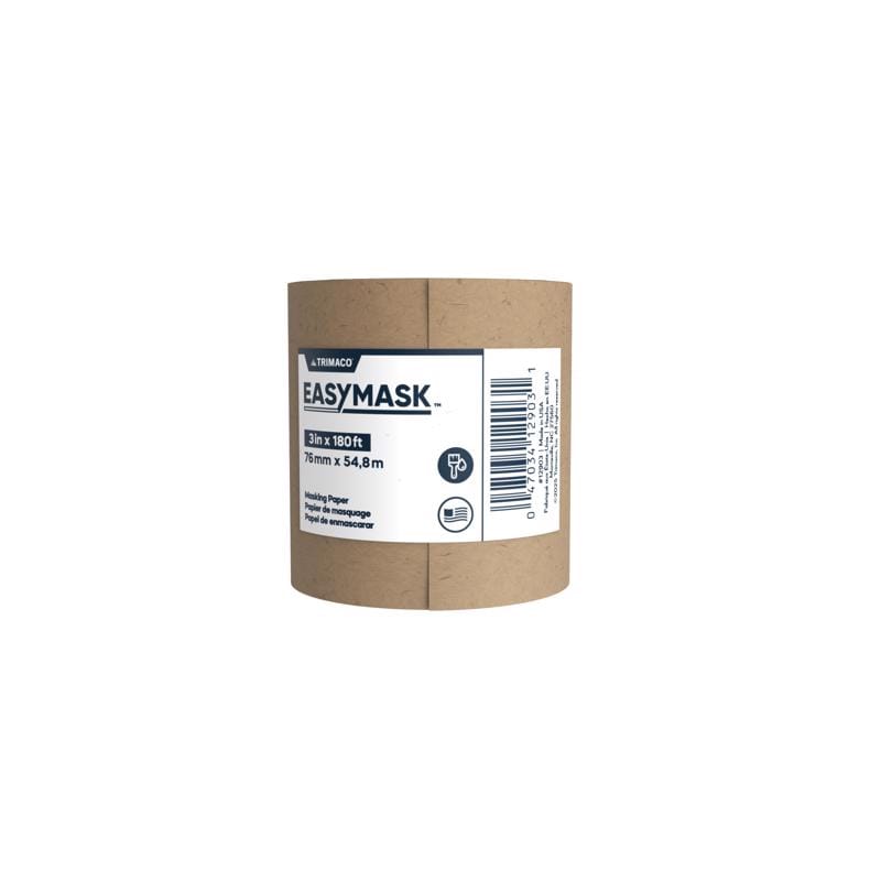 Trimaco 12903 3 in. W X 180 ft. L Paper Masking Paper 1 pk