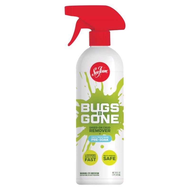 Sea Foam BBG16 Bugs B Gone Multi-Surface Bug Remover Liquid 16 oz