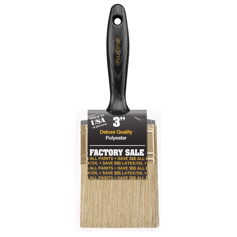 Wooster P3973-3 3 in. Flat Paint Brush