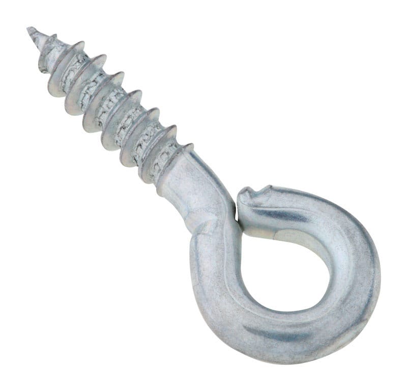 National Hardware N118-430 1-3/16 in. L Zinc-Plated Steel Screw Eye 35 lb. cap. 8 pk
